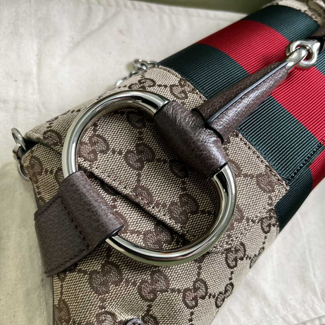 Gucci Horsebit Chain Medium Shoulder Bag (38x 15x 16cm) - DopestKickz