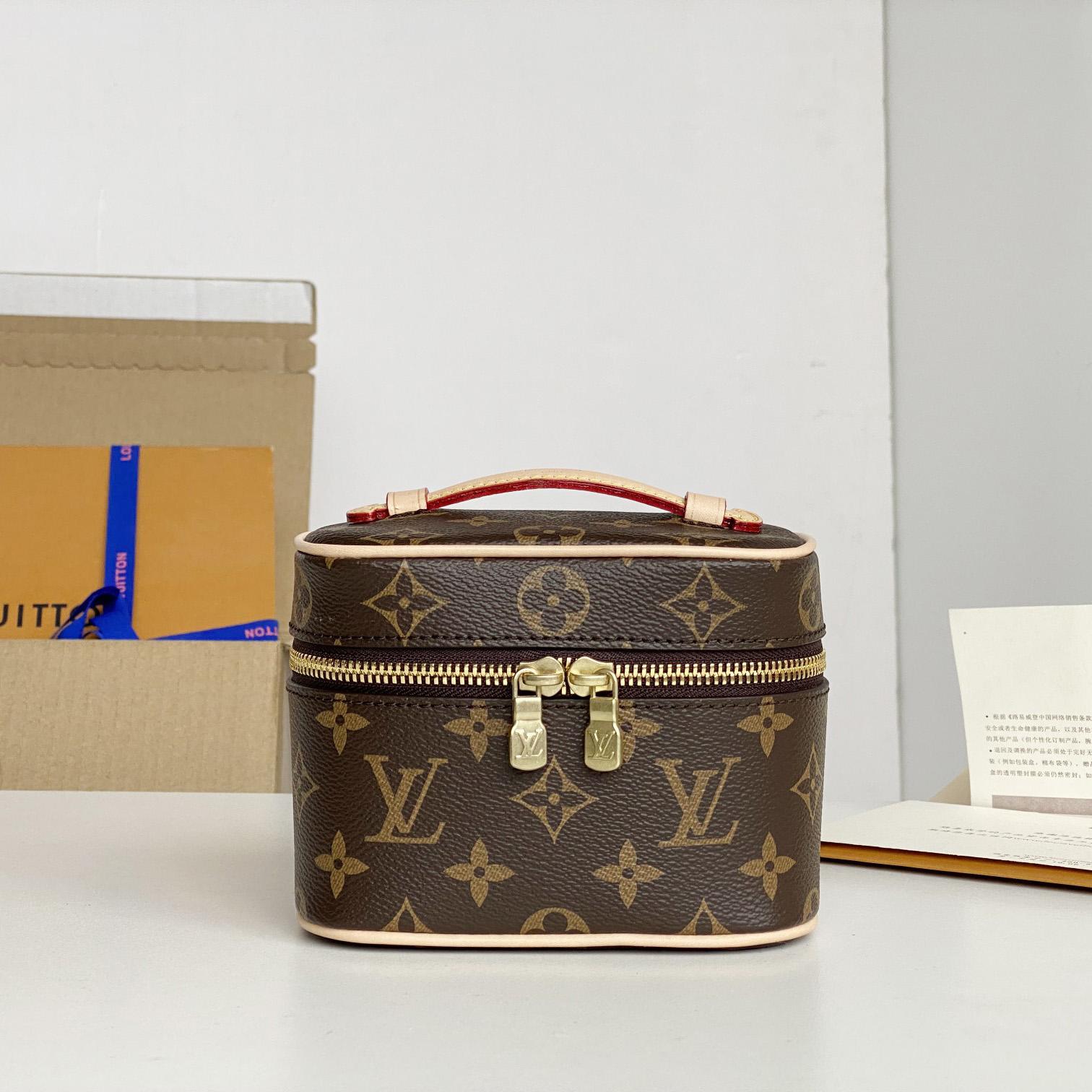 Louis Vuitton Nice Nano Toiletry Pouch  (14 x 10.2 x 8.5cm)  M44936 - DopestKickz