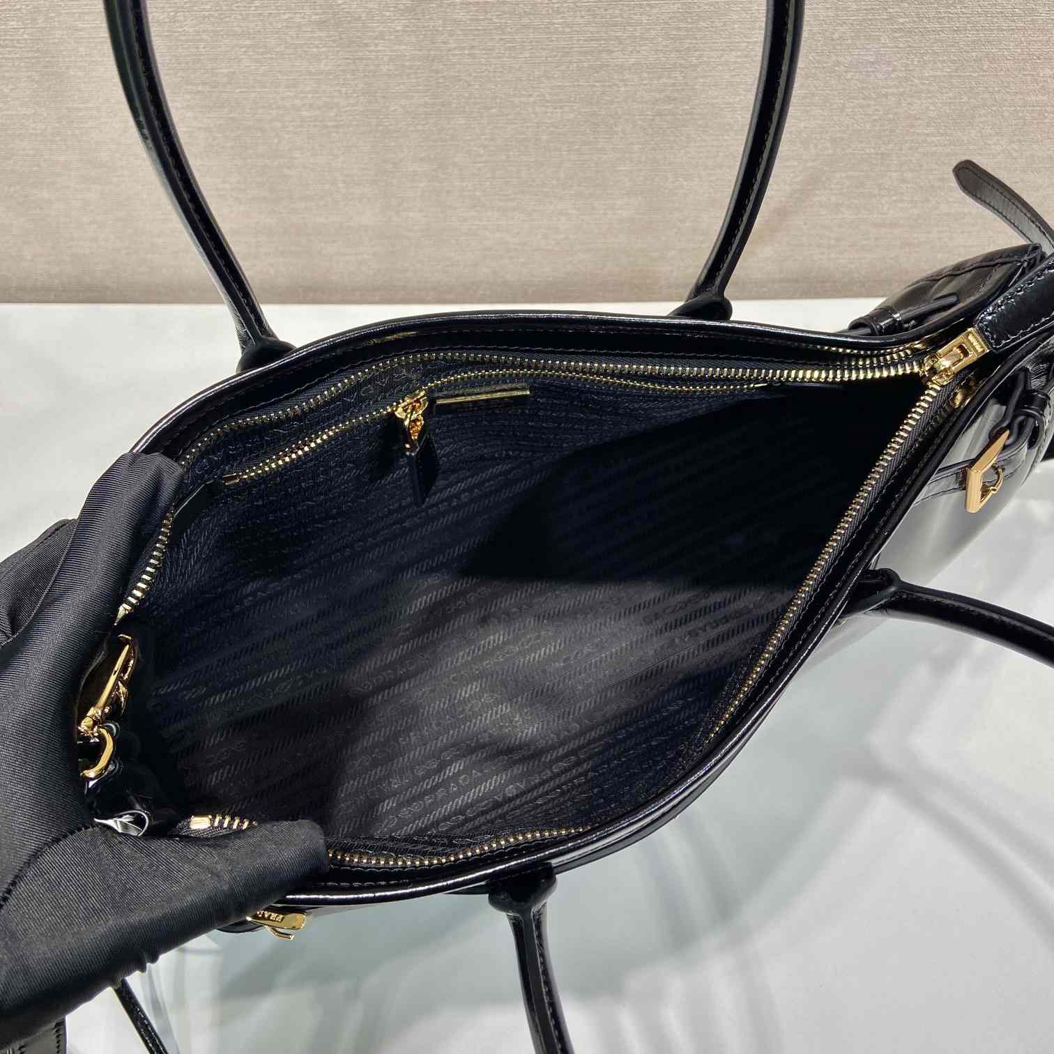 Prada Large Leather Handbag - DopestKickz