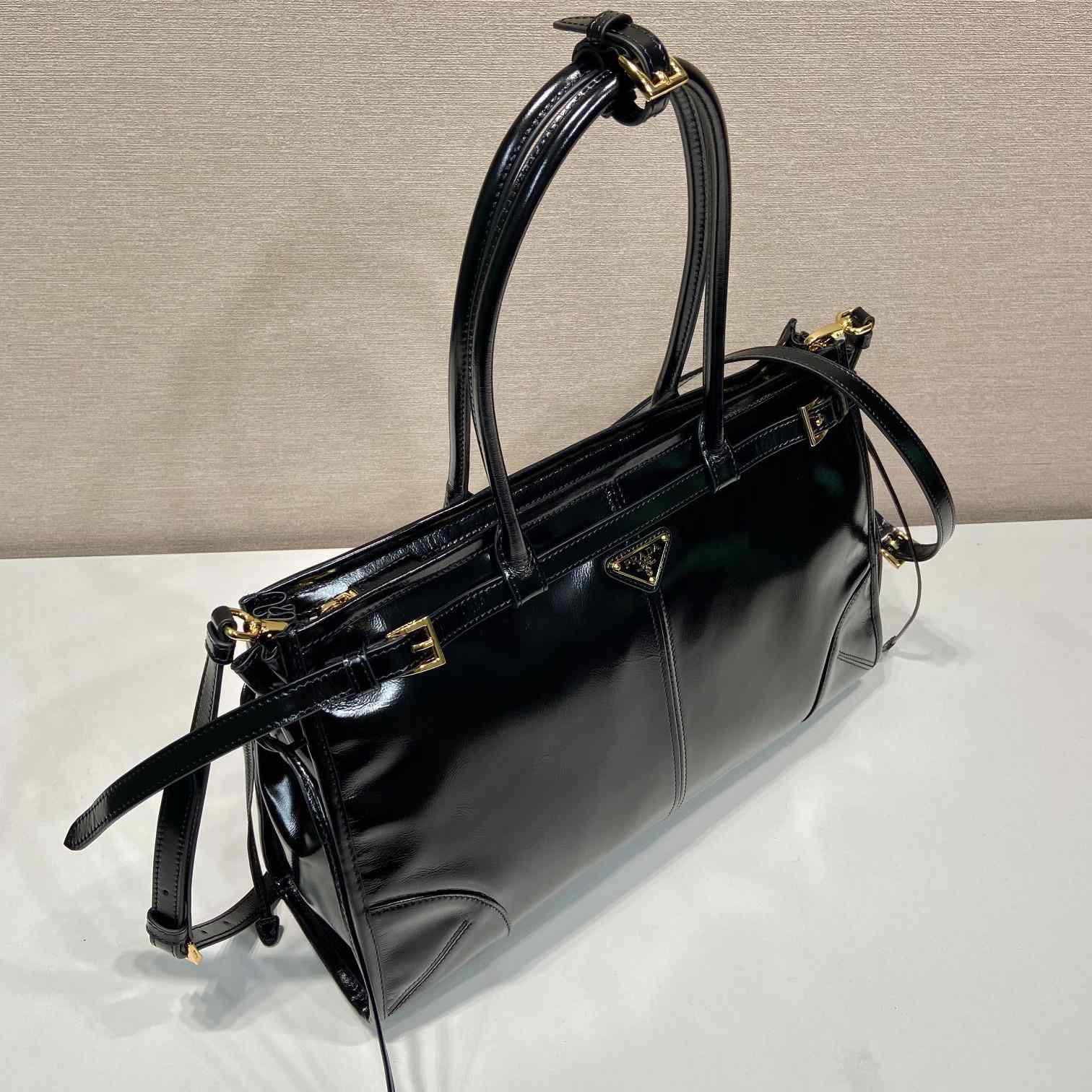Prada Large Leather Handbag - DopestKickz