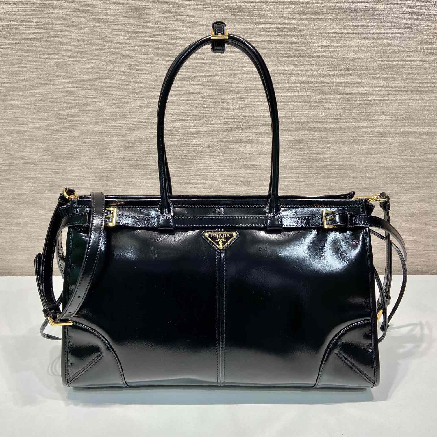 Prada Large Leather Handbag - DopestKickz