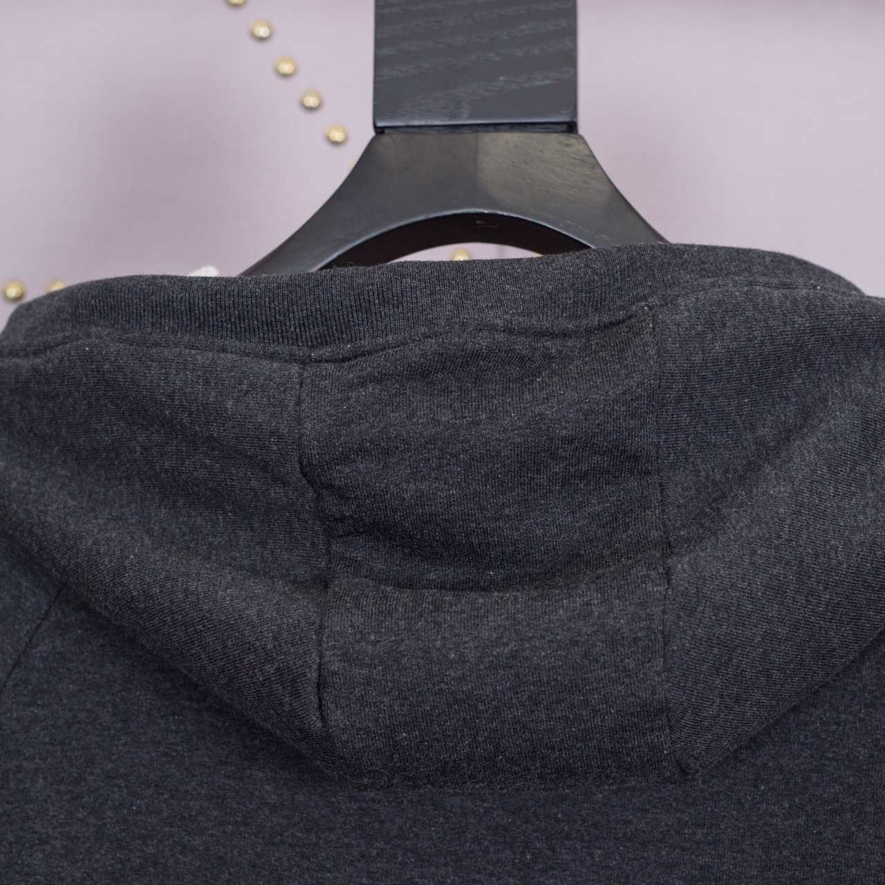 Thom Browne 4-Bar Zip-Up Cotton Hoodie - DopestKickz