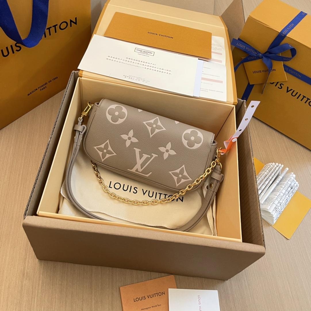 Louis Vuitton Wallet On Chain Ivy (23.5x12x4.3cm)  M82211 - DopestKickz
