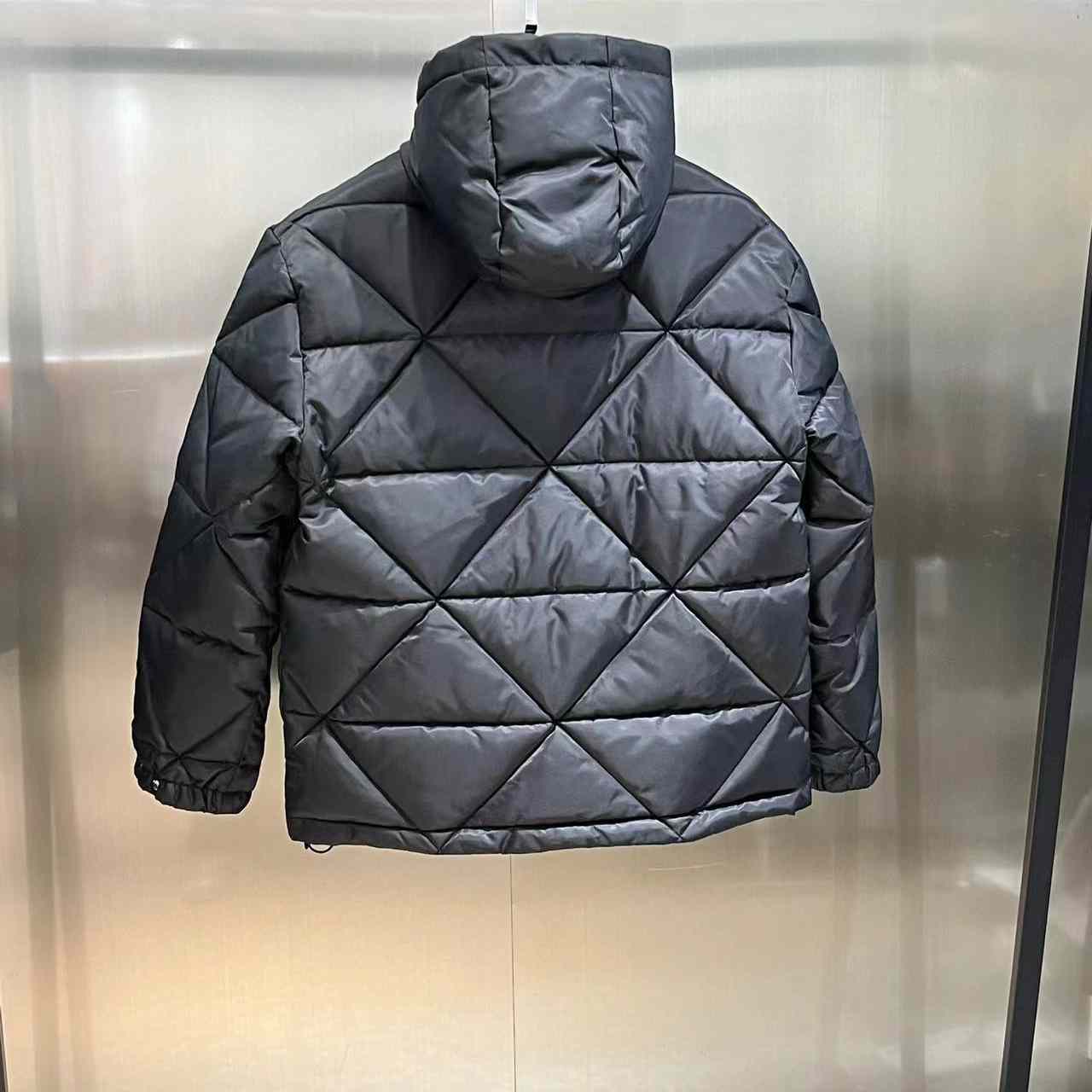 Prada Cropped Re-Nylon Down Jacket - DopestKickz