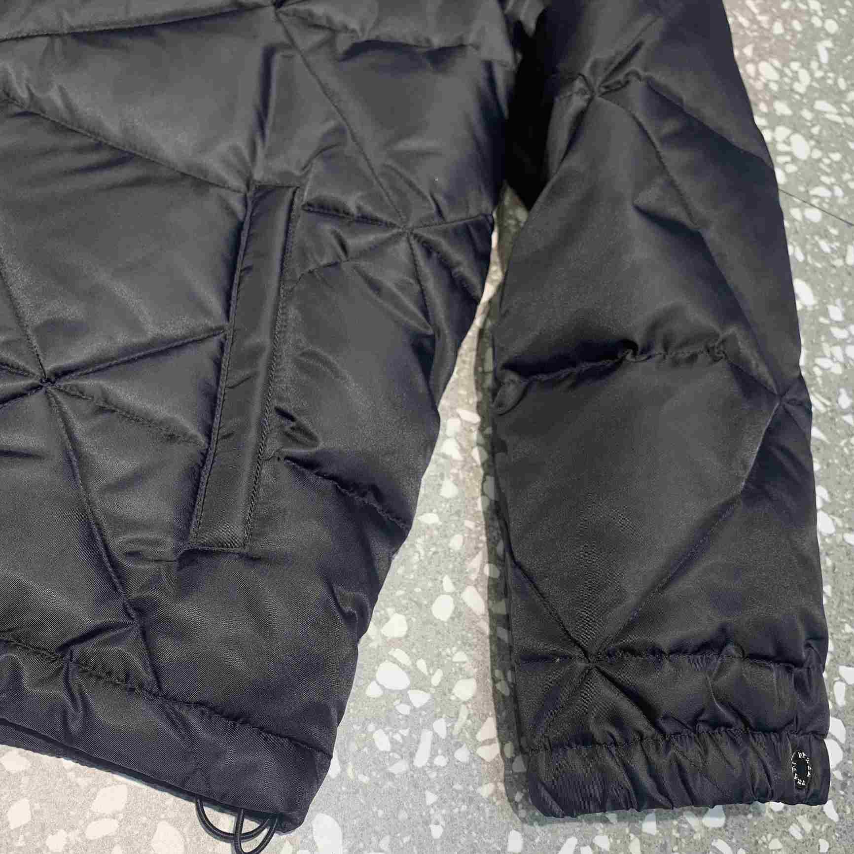 Prada Cropped Re-Nylon Down Jacket - DopestKickz