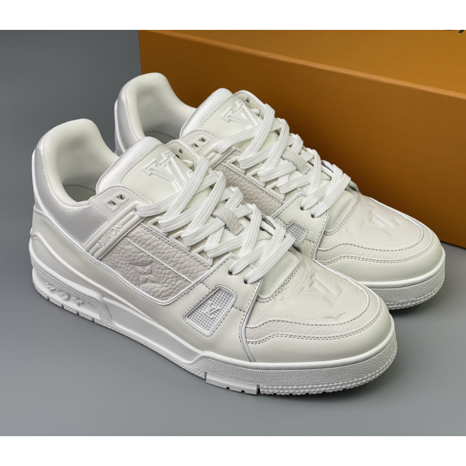 Louis Vuitton Trainer Sneaker (Upon UK Size) - DopestKickz