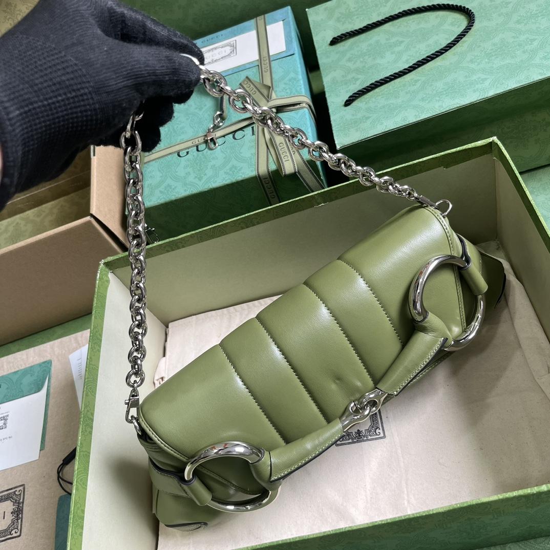 Gucci Horsebit Chain Medium Shoulder Bag (38x 15x 16cm) - DopestKickz