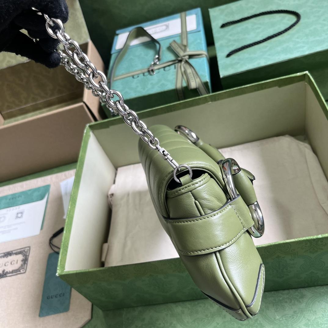 Gucci Horsebit Chain Medium Shoulder Bag (38x 15x 16cm) - DopestKickz