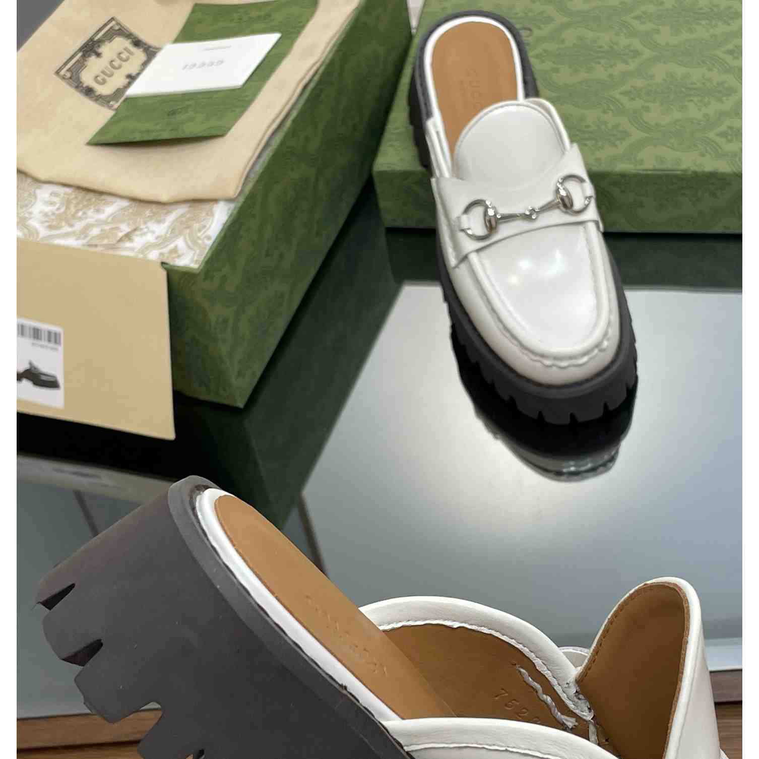 Gucci Women's Mule With Horsebit - DopestKickz