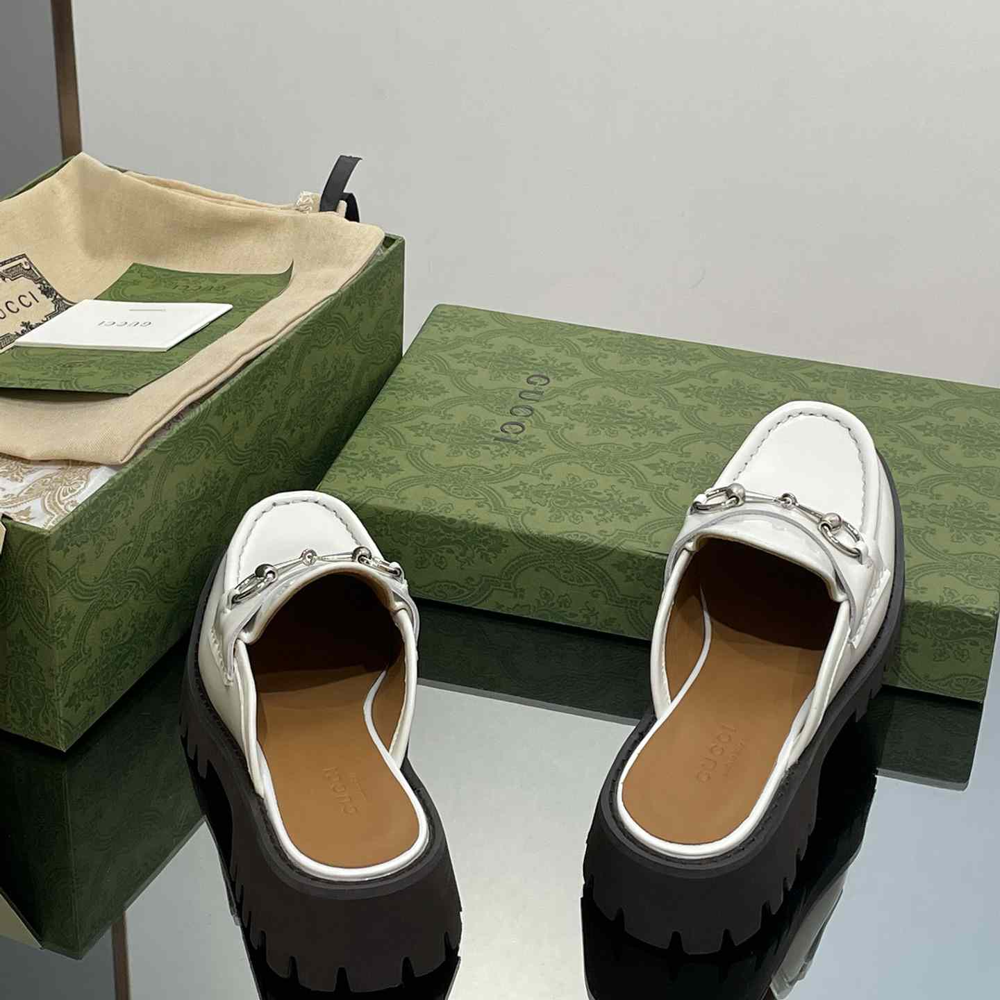 Gucci Women's Mule With Horsebit - DopestKickz