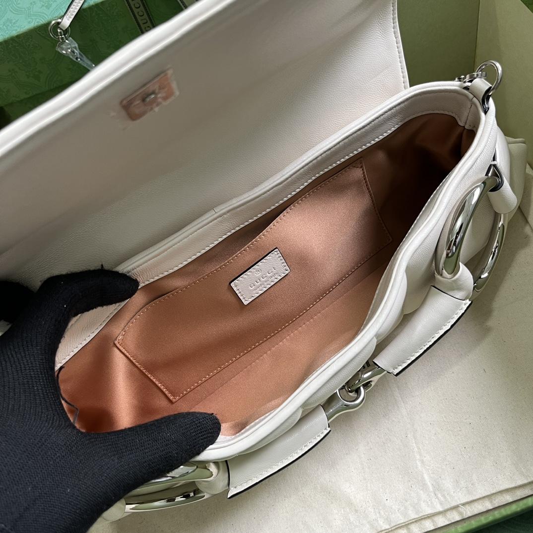 Gucci Horsebit Chain Medium Shoulder Bag (38x 15x 16cm) - DopestKickz