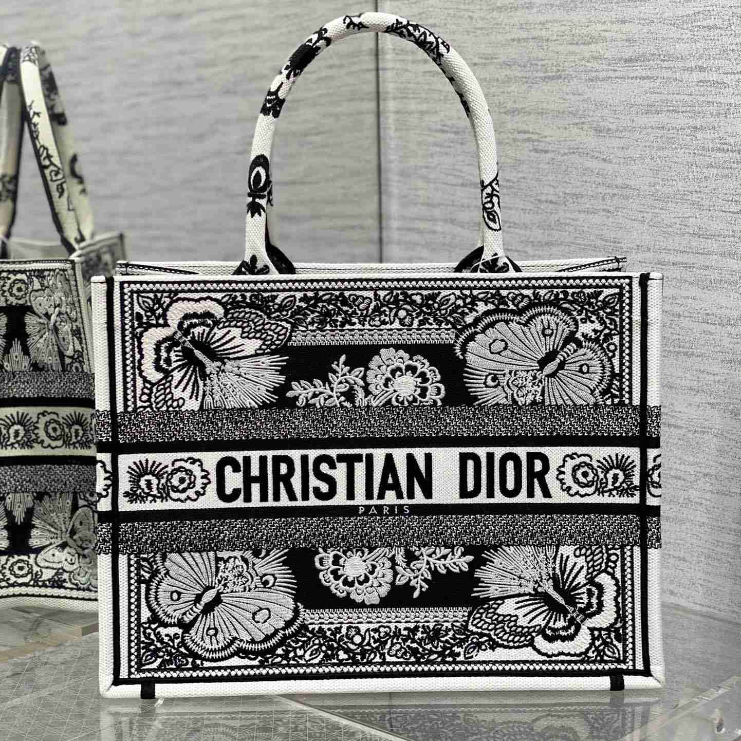 Dior Medium Dior Book Tote - DopestKickz