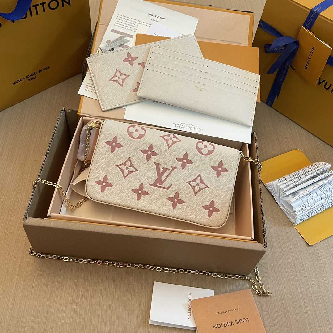 Louis Vuitton Félicie Pochette (21x12x3cm)   M82047 - DopestKickz