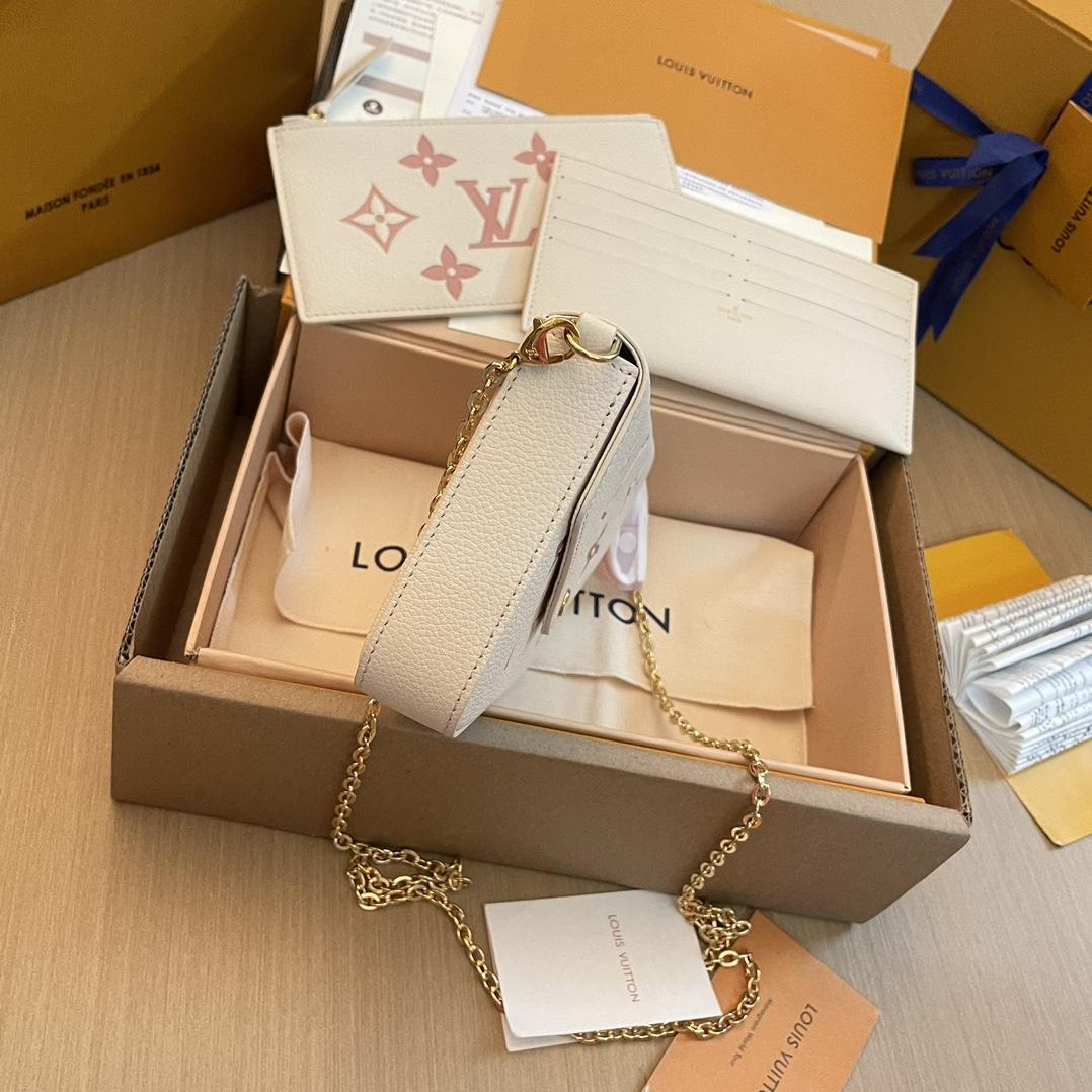 Louis Vuitton Félicie Pochette (21x12x3cm)   M82047 - DopestKickz