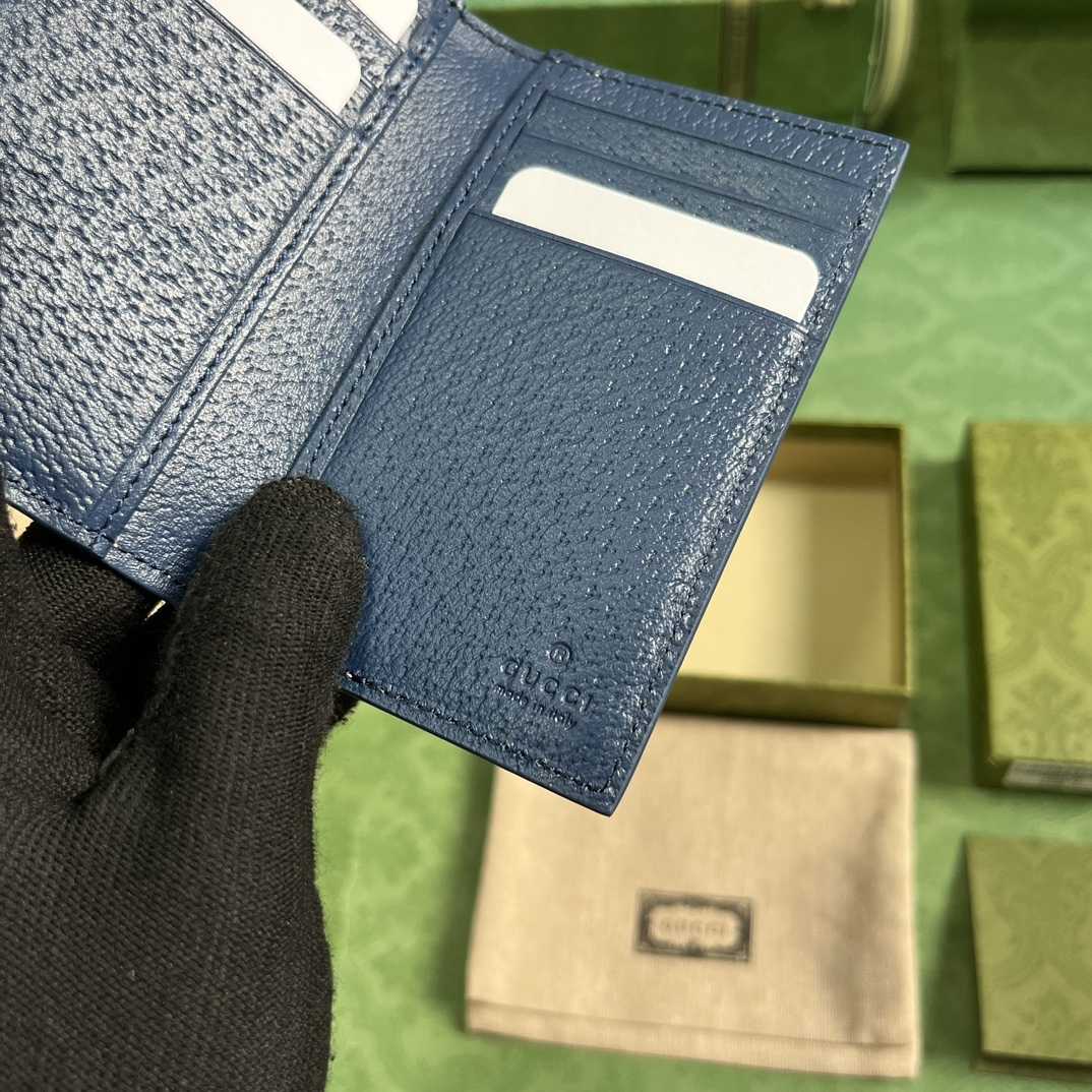 Gucci Long Card Case With GG Detail - DopestKickz