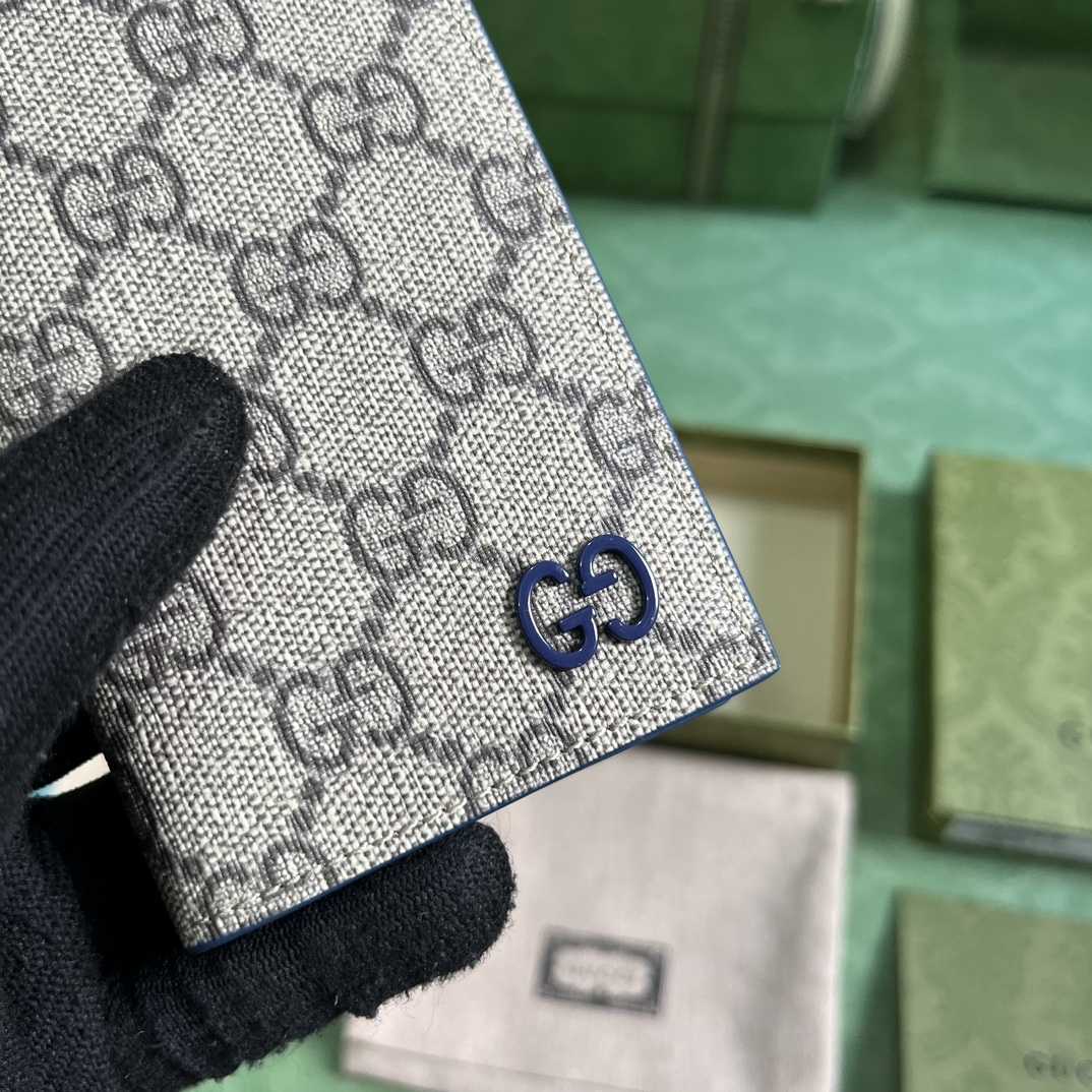 Gucci Long Card Case With GG Detail - DopestKickz