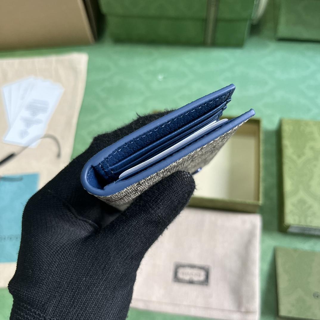 Gucci Long Card Case With GG Detail - DopestKickz