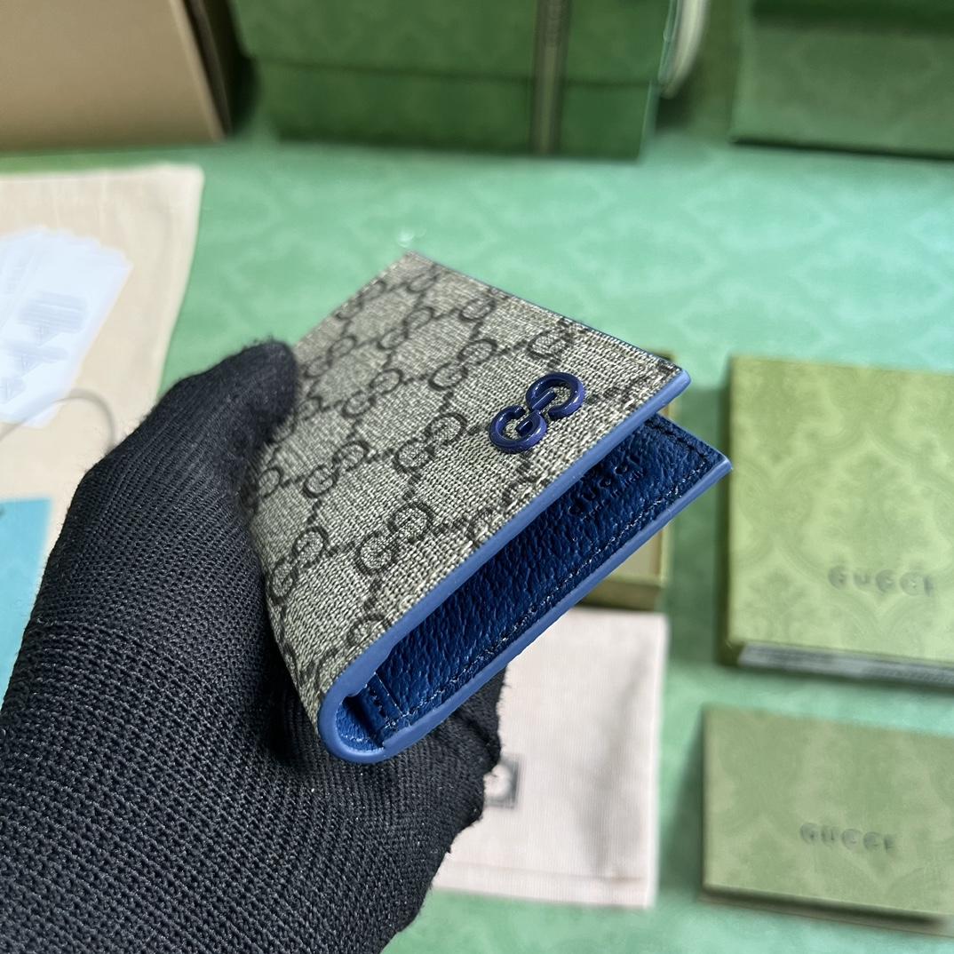 Gucci Long Card Case With GG Detail - DopestKickz