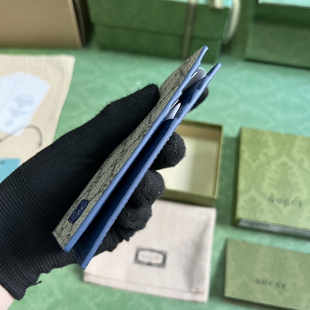 Gucci Long Card Case With GG Detail - DopestKickz
