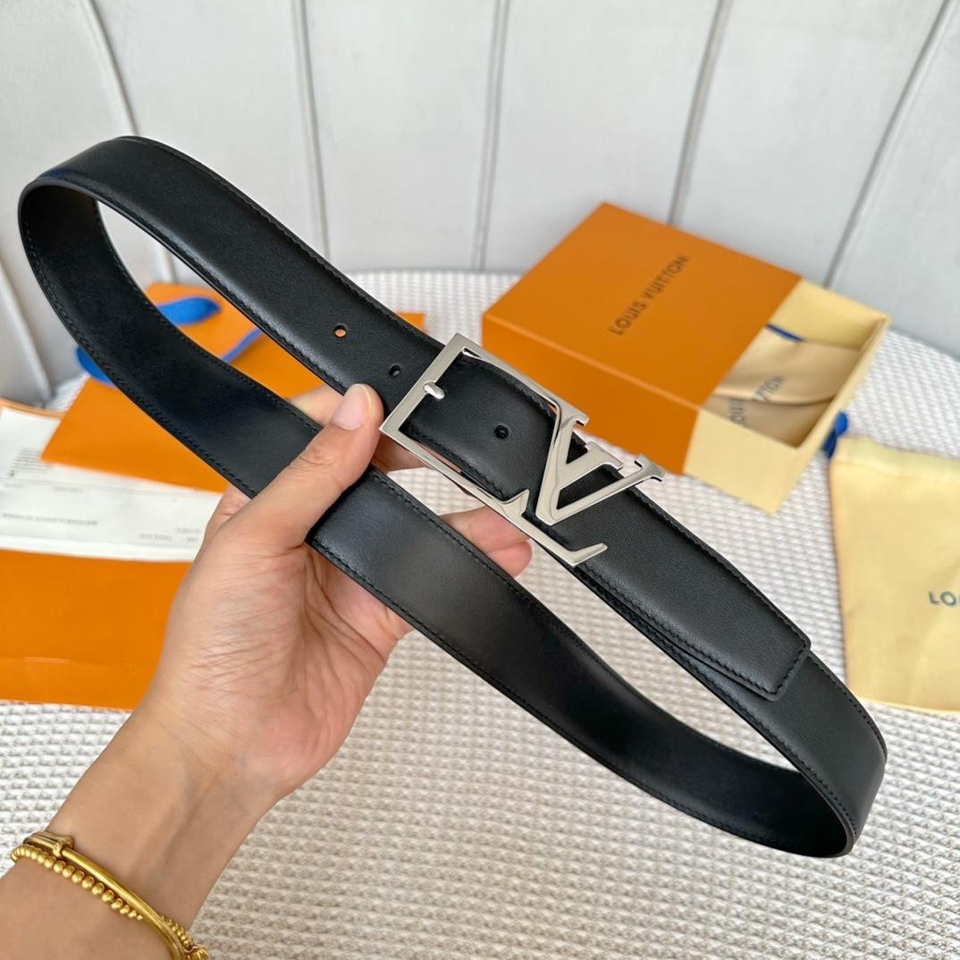 Louis Vuitton LV Skyline 35mm Belt - DopestKickz