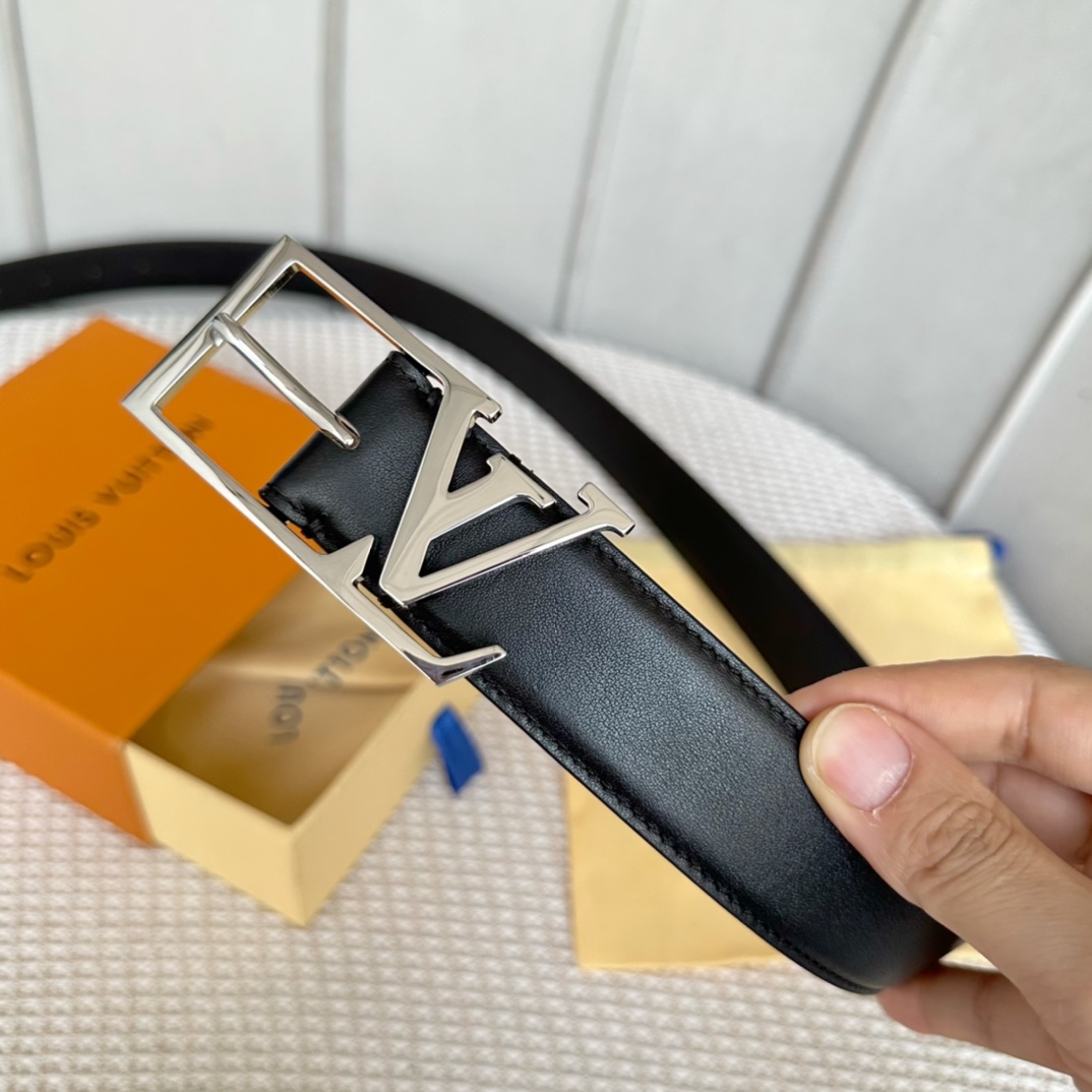 Louis Vuitton LV Skyline 35mm Belt - DopestKickz