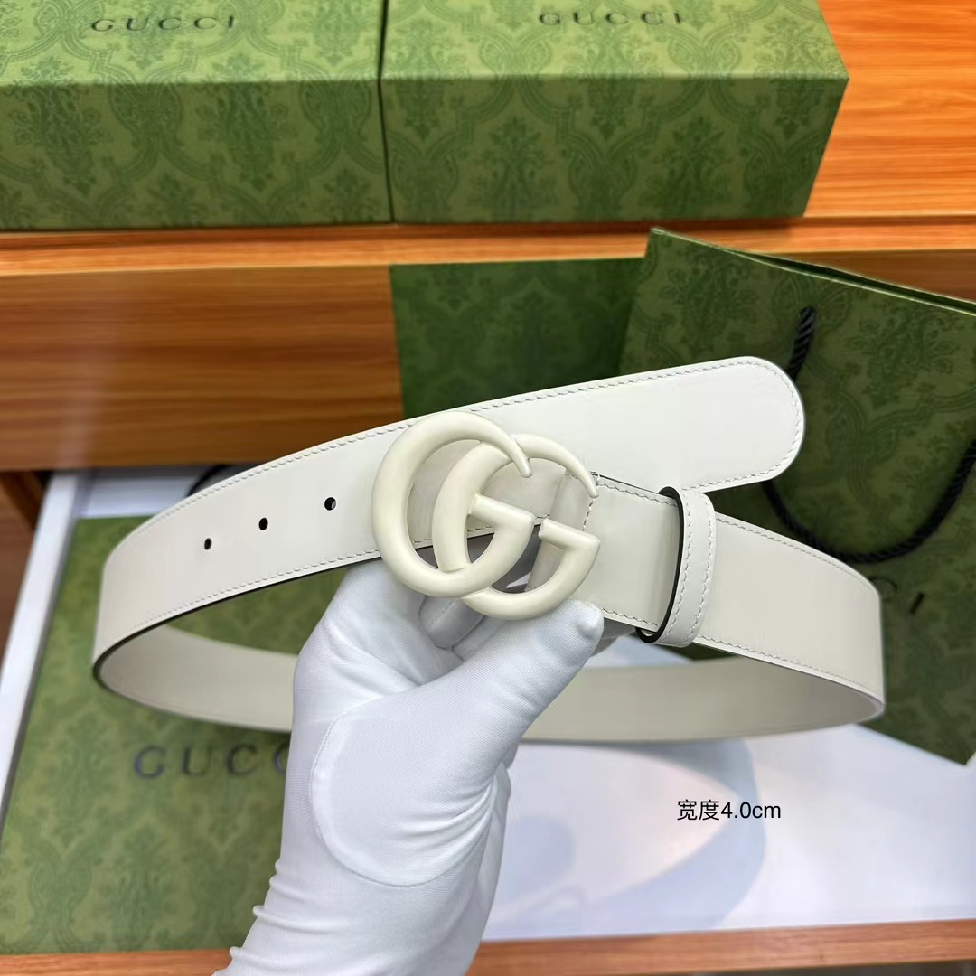 Gucci gg Marmont Reversible Thin Belt - DopestKickz