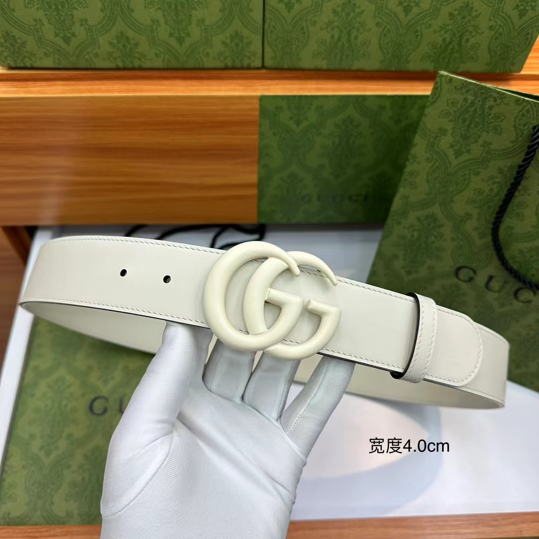 Gucci gg Marmont Reversible Thin Belt - DopestKickz