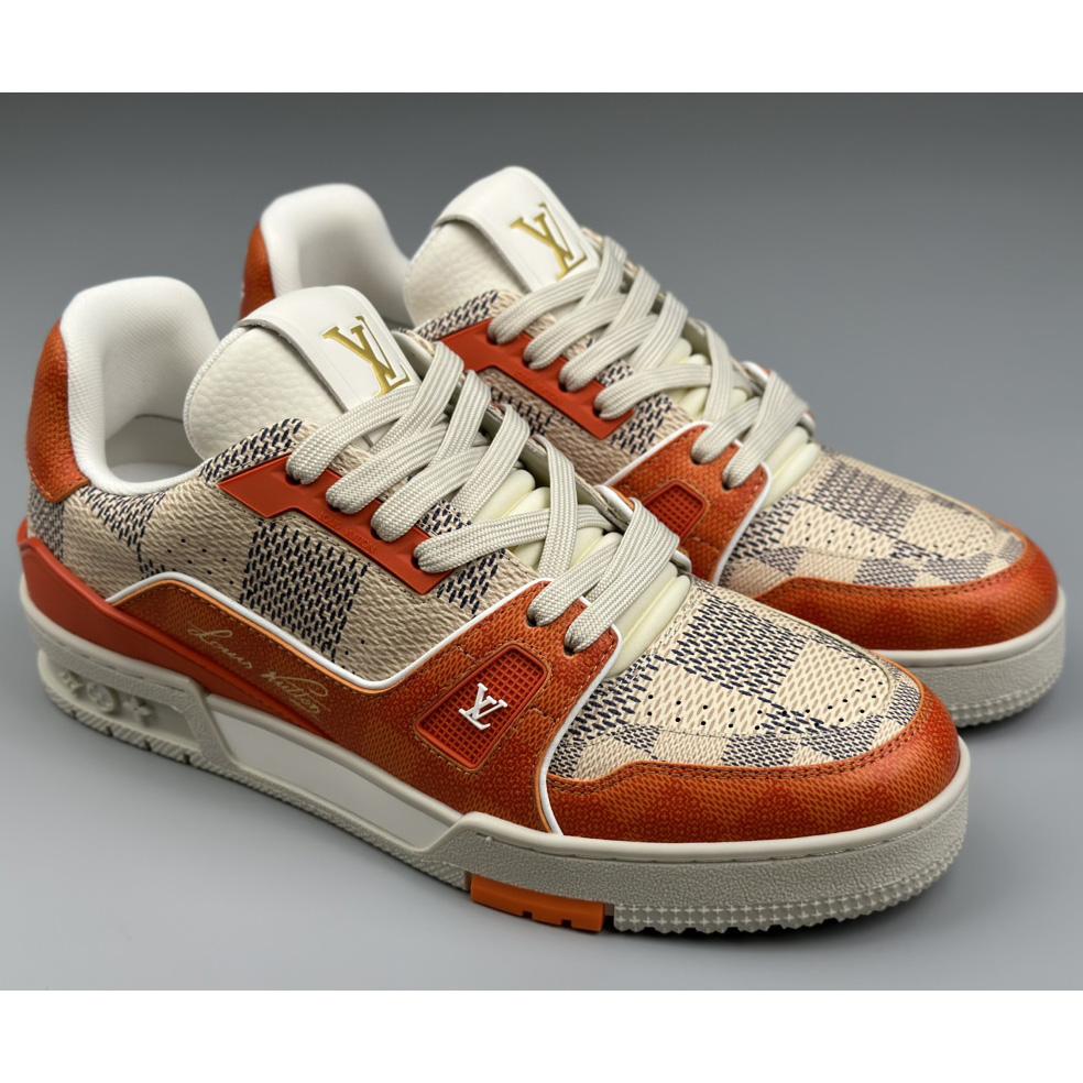 Louis Vuitton LV Trainer Sneaker (Upon UK Size) 1AC56P - DopestKickz