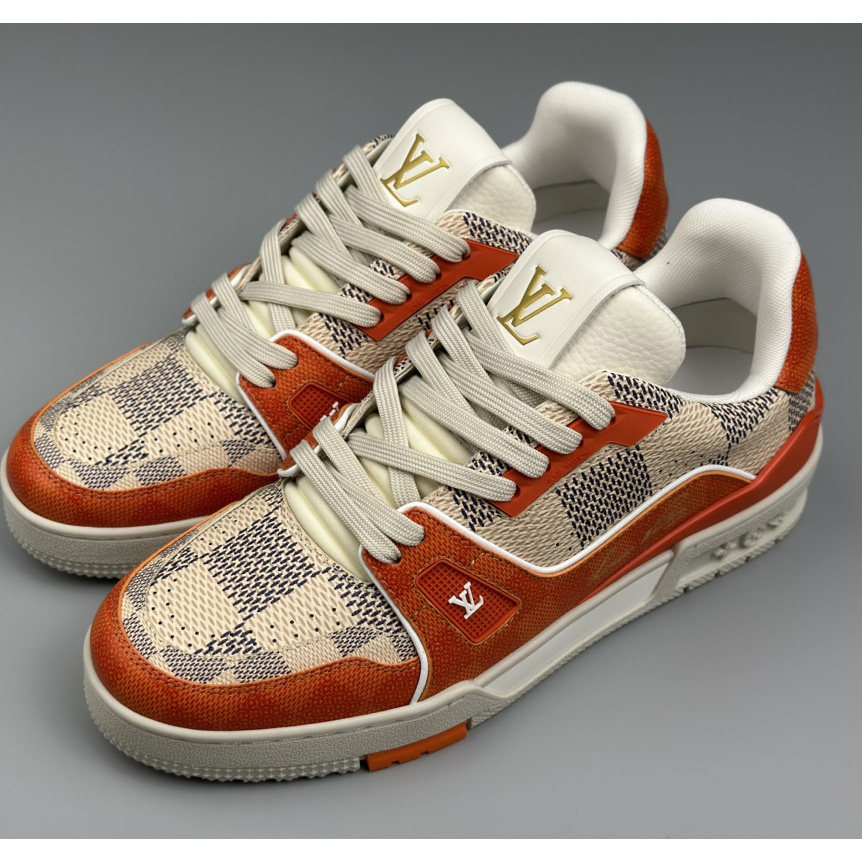 Louis Vuitton LV Trainer Sneaker (Upon UK Size) 1AC56P - DopestKickz
