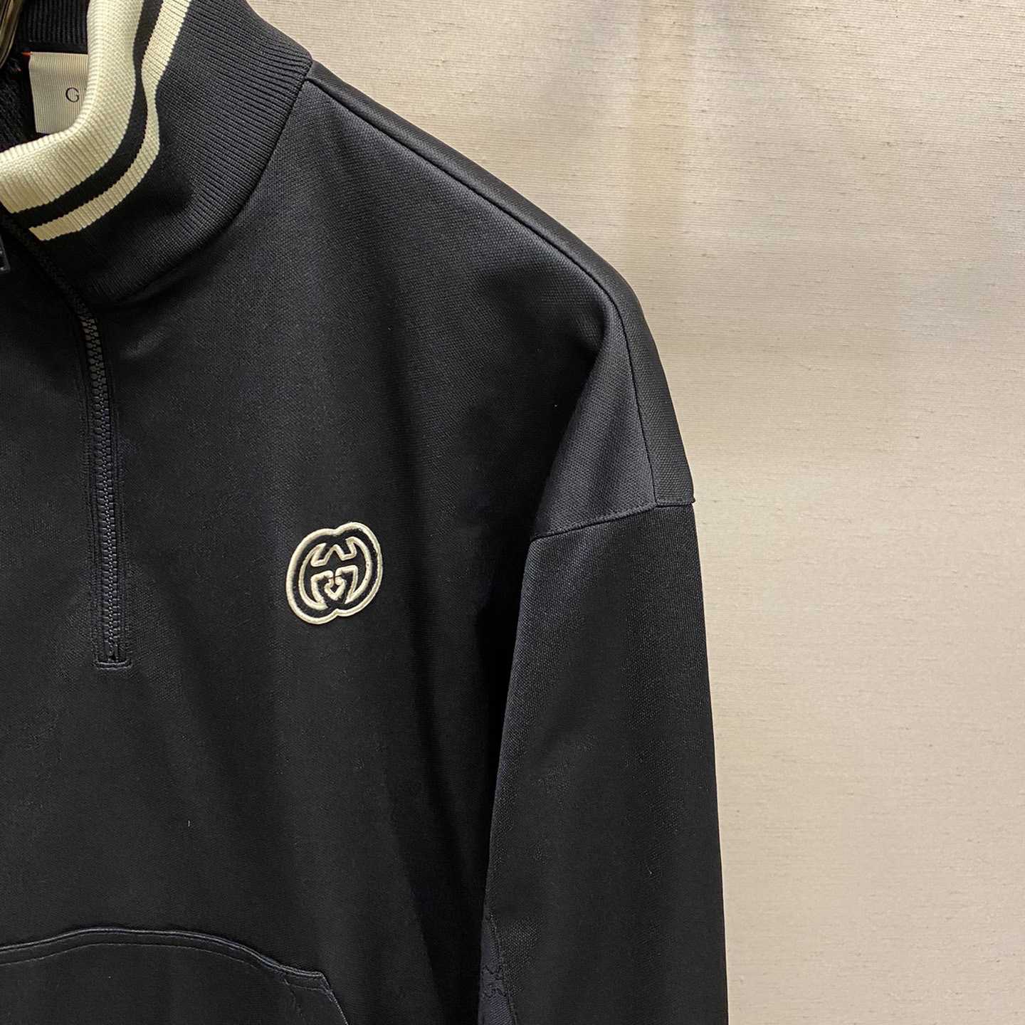 Gucci Technical Jersey Half Zip Jacket  - DopestKickz