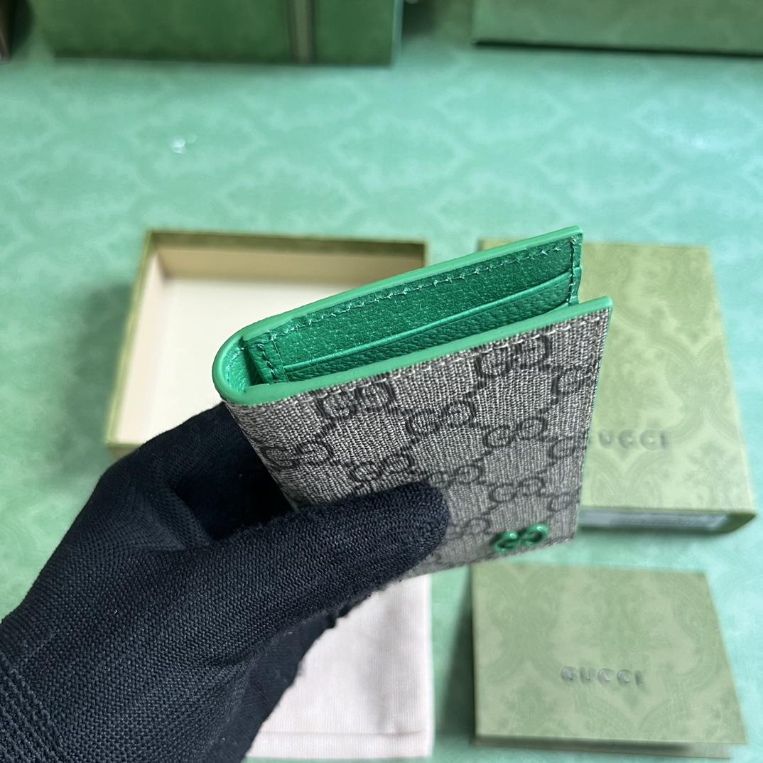 Gucci Long Card Case With GG Detail - DopestKickz