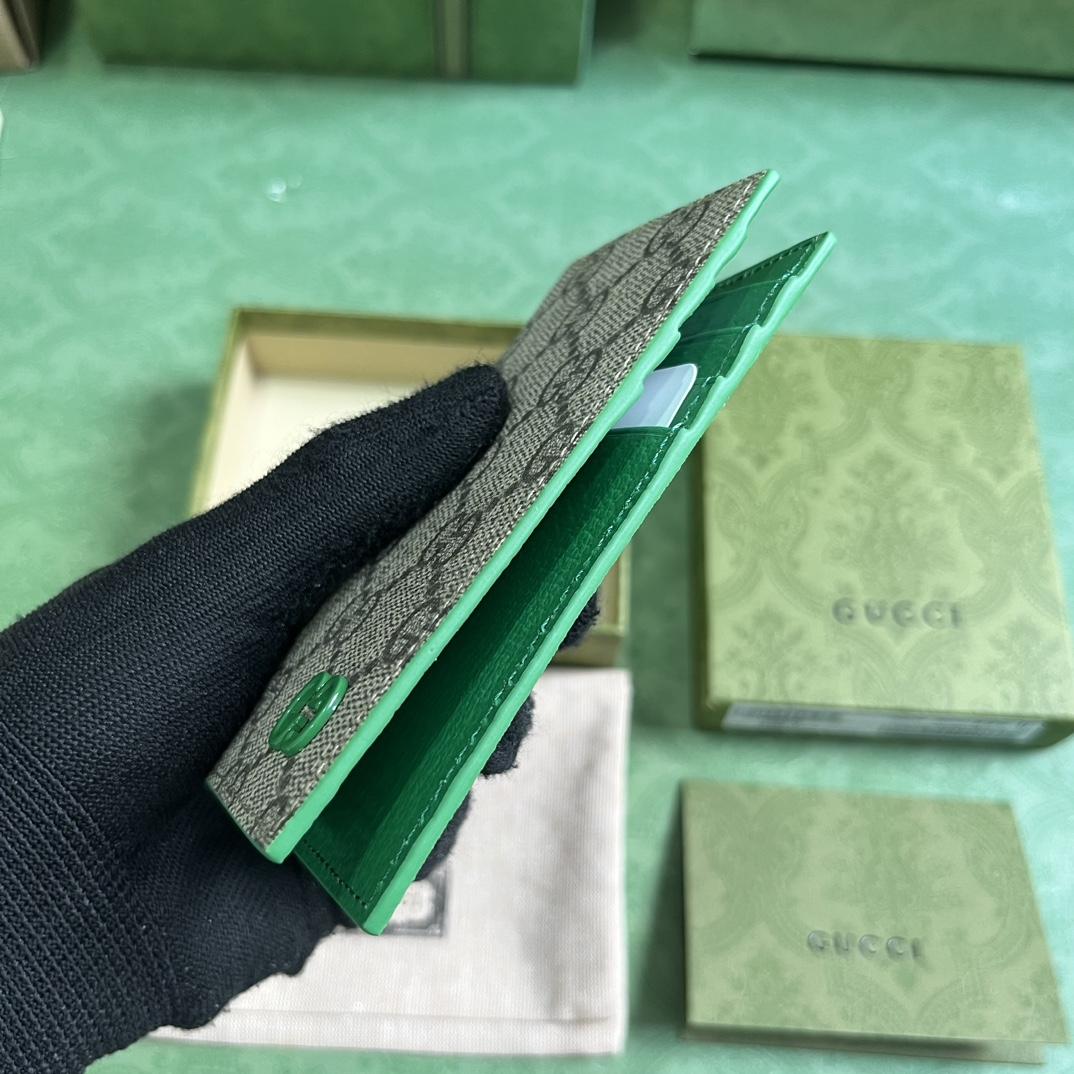 Gucci Long Card Case With GG Detail - DopestKickz