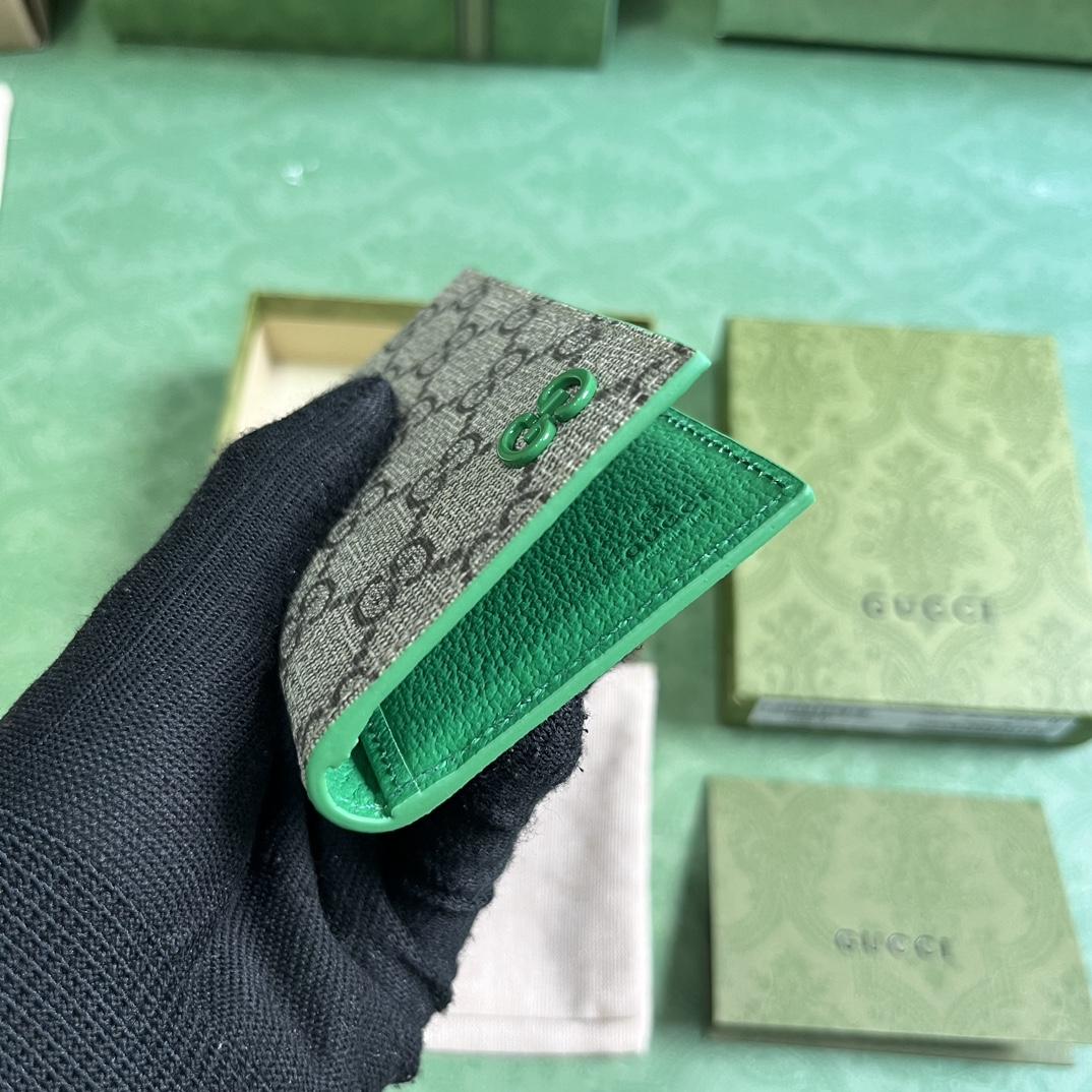 Gucci Long Card Case With GG Detail - DopestKickz