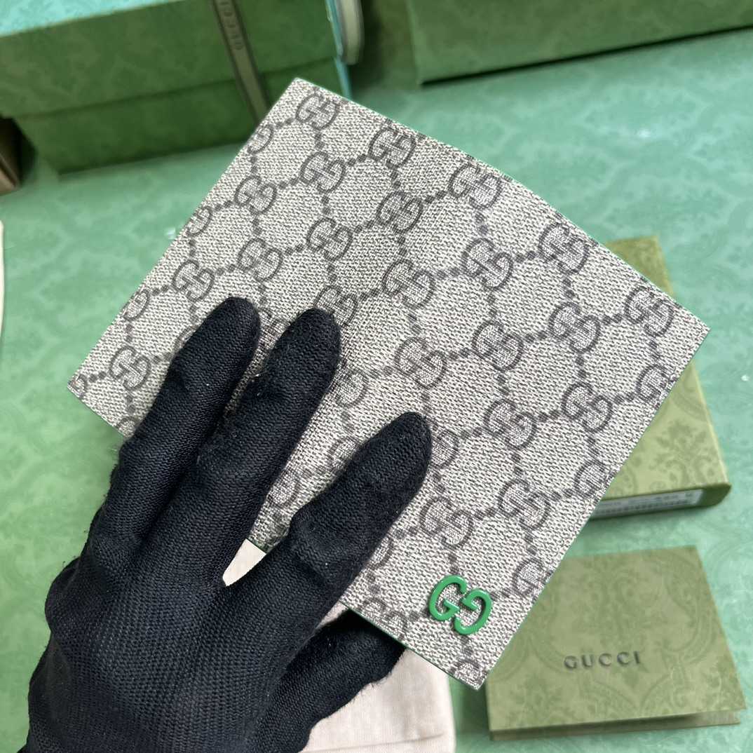 Gucci Long Card Case With GG Detail - DopestKickz