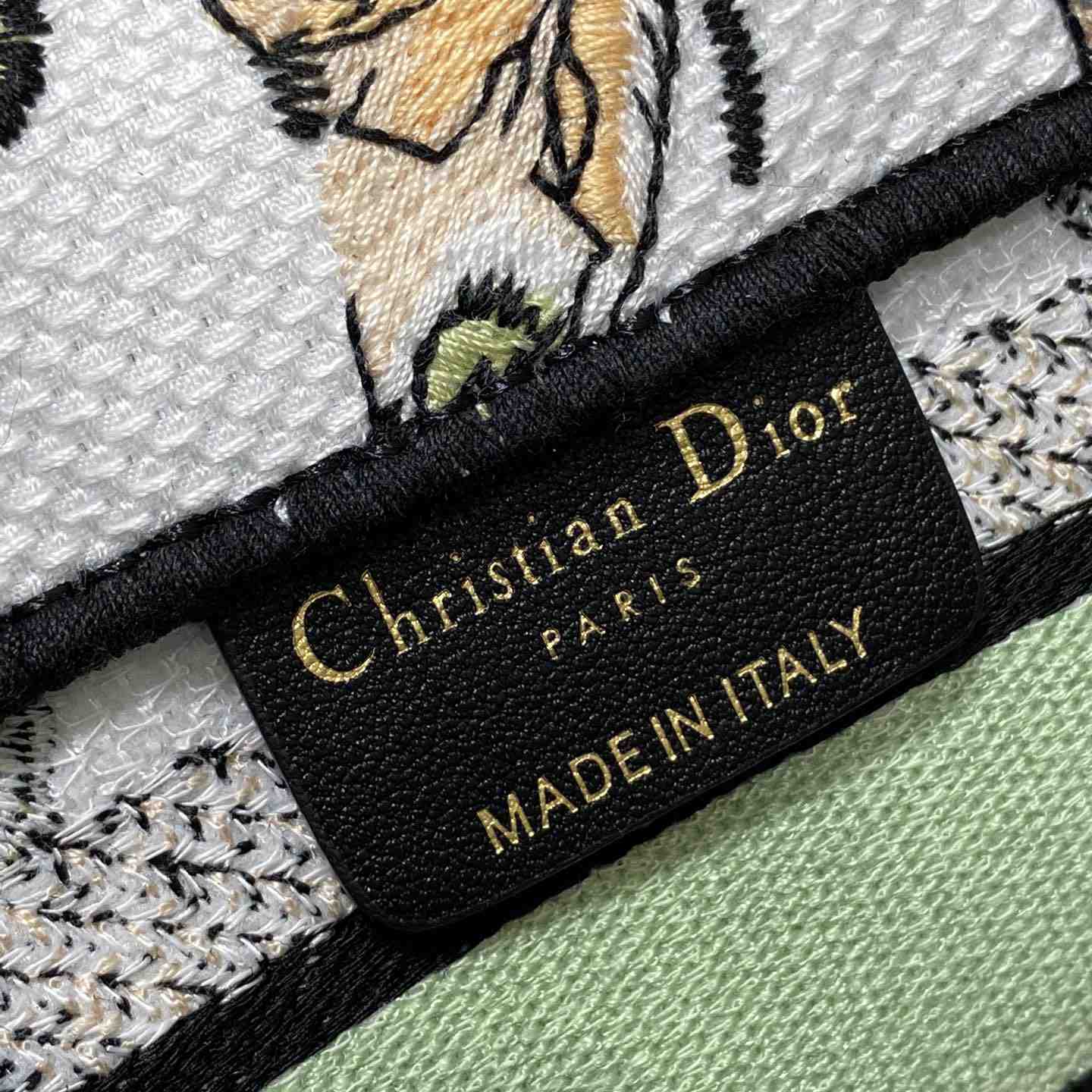 Dior Mini Dior Book Tote With Strap - DopestKickz