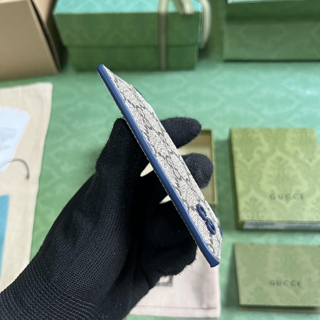 Gucci Card Case With GG Detail - DopestKickz