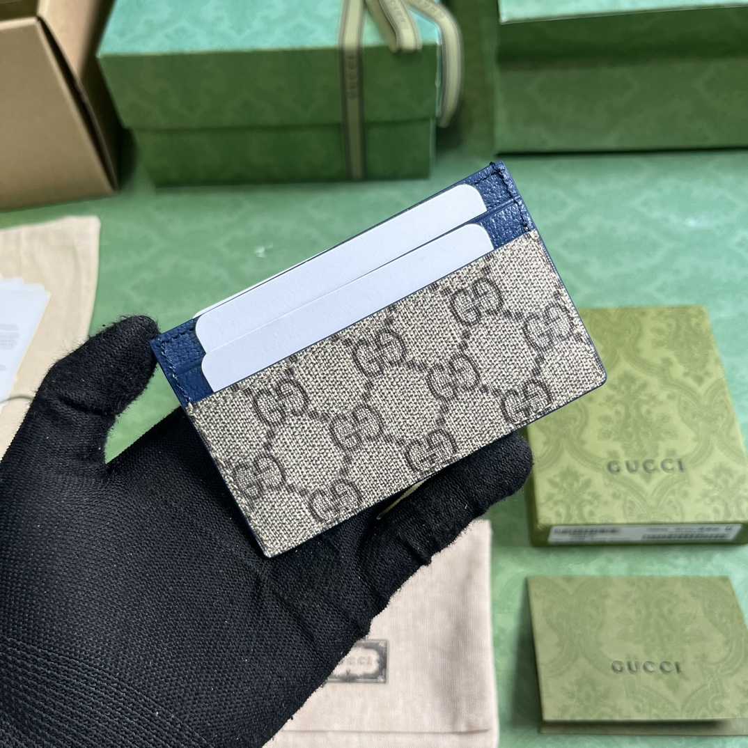 Gucci Card Case With GG Detail - DopestKickz