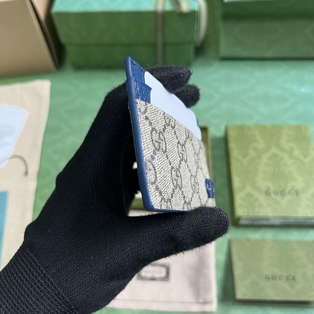 Gucci Card Case With GG Detail - DopestKickz
