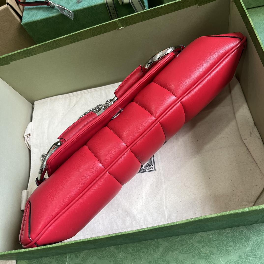 Gucci Horsebit Chain Medium Shoulder Bag (38x 15x 16cm) - DopestKickz