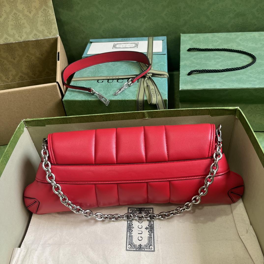Gucci Horsebit Chain Medium Shoulder Bag (38x 15x 16cm) - DopestKickz