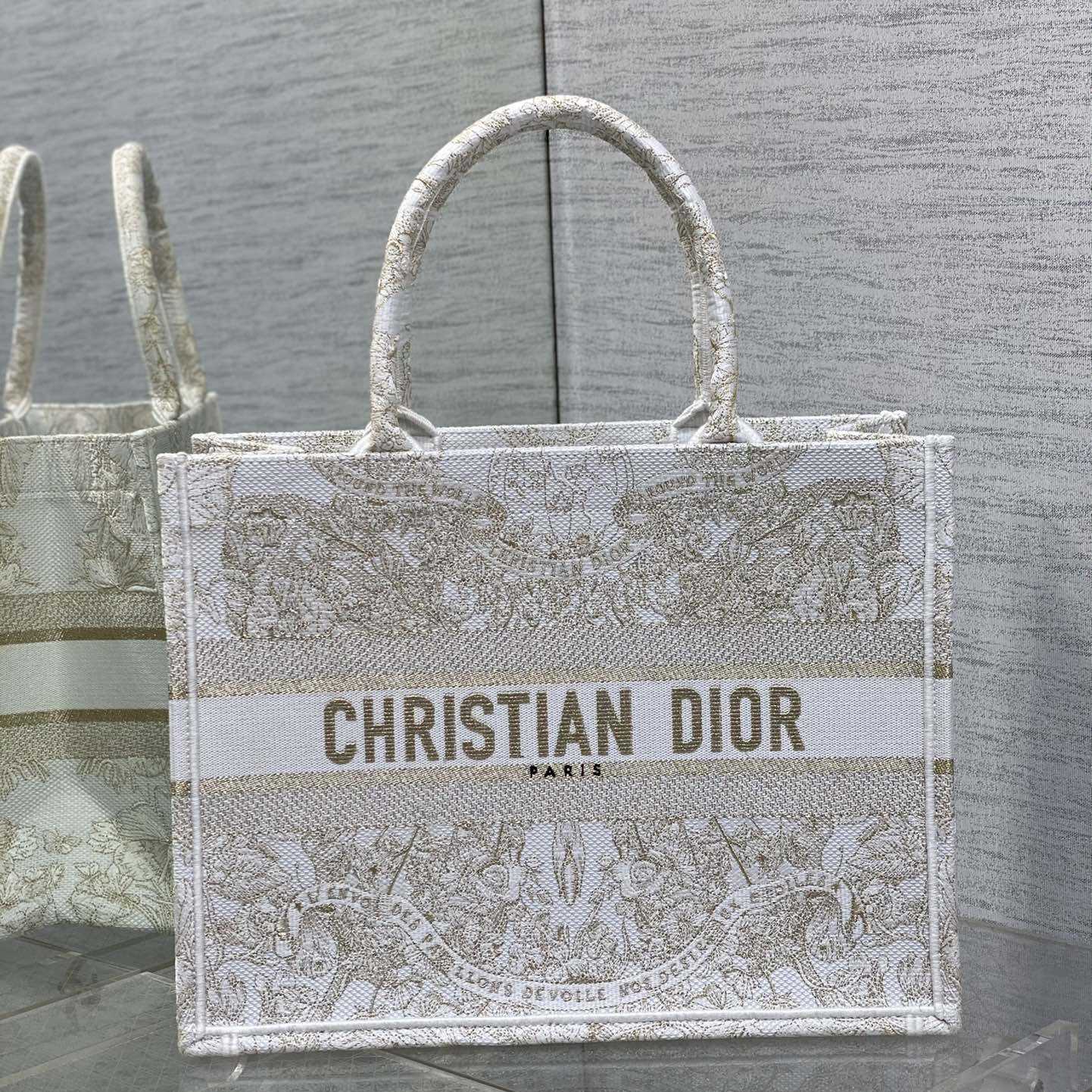 Dior Medium Dior Book Tote - DopestKickz
