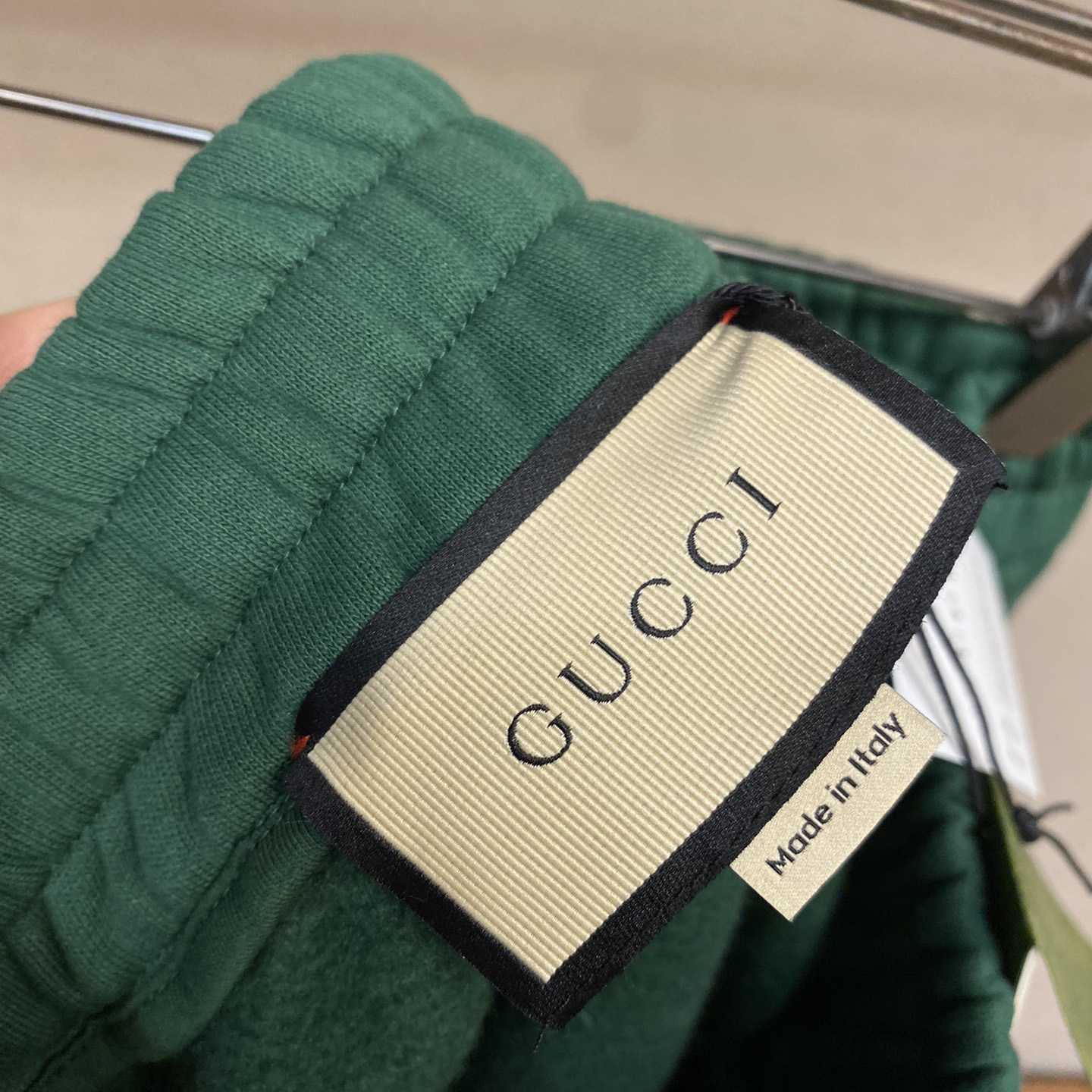 Gucci Cotton Jersey Track Pant With Web - DopestKickz