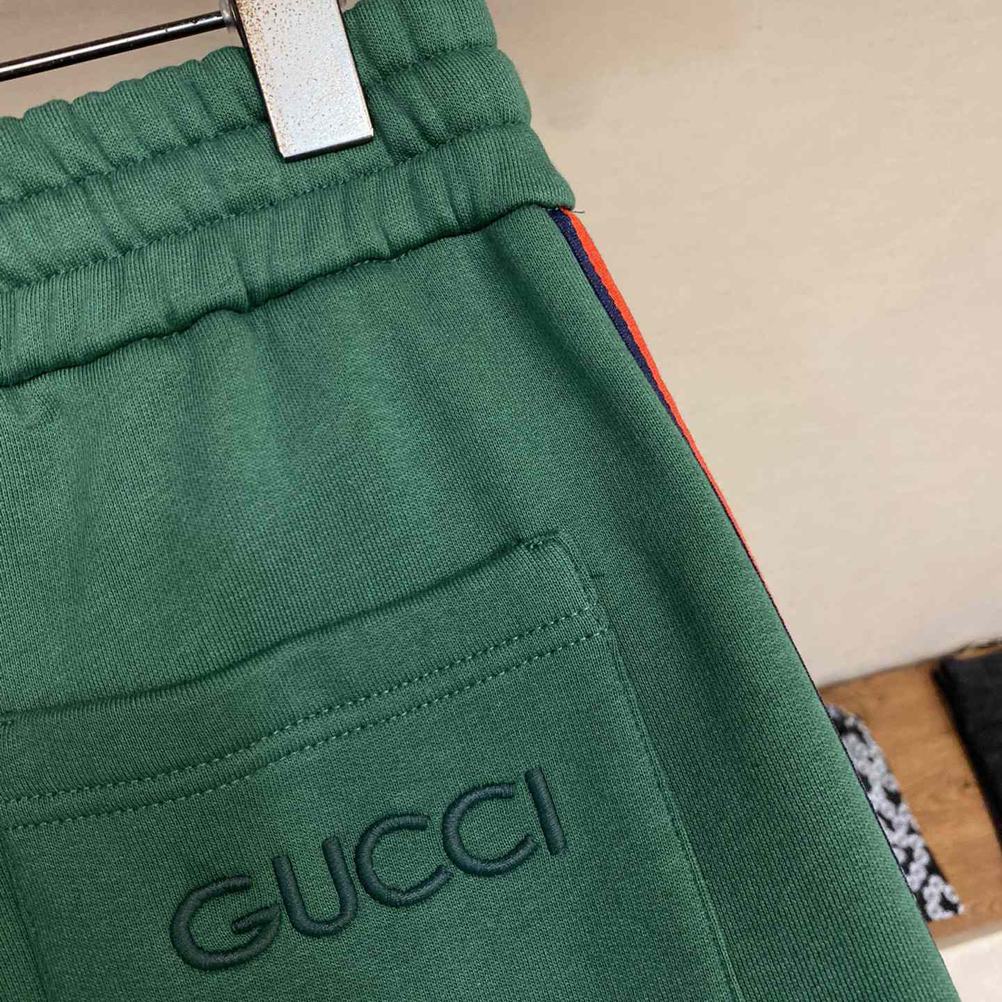 Gucci Cotton Jersey Track Pant With Web - DopestKickz