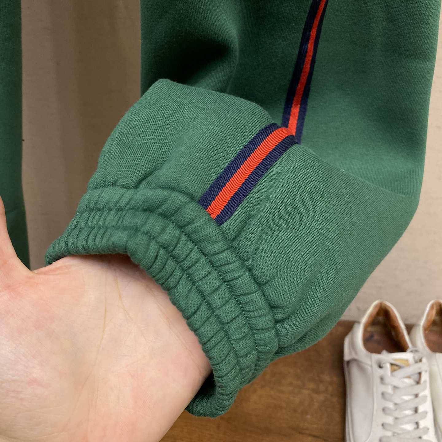 Gucci Cotton Jersey Track Pant With Web - DopestKickz