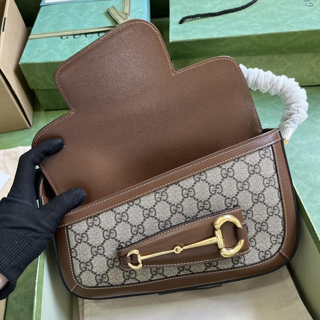 Gucci Horsebit 1955 Small Shoulder Bag - DopestKickz
