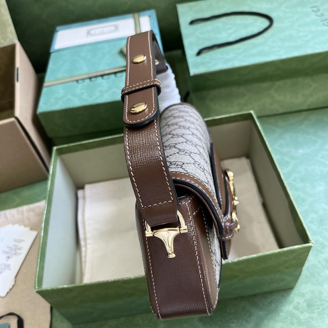 Gucci Horsebit 1955 Small Shoulder Bag - DopestKickz