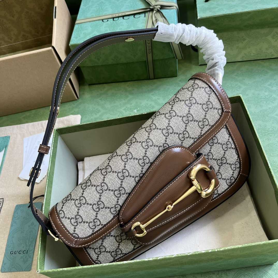 Gucci Horsebit 1955 Small Shoulder Bag - DopestKickz