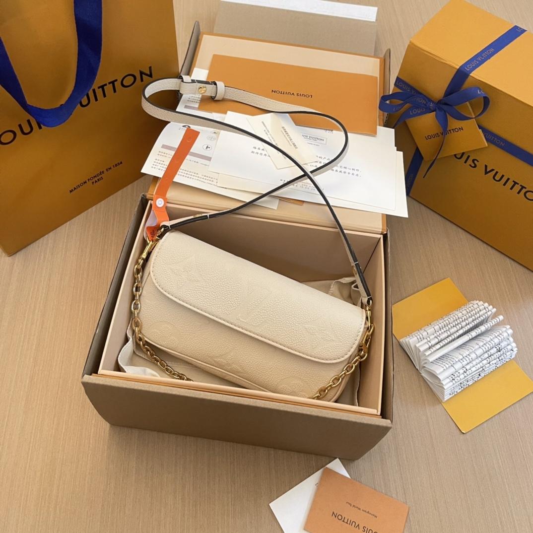 Louis Vuitton Wallet On Chain Ivy (23.5x12x4.3cm)  M82210 - DopestKickz