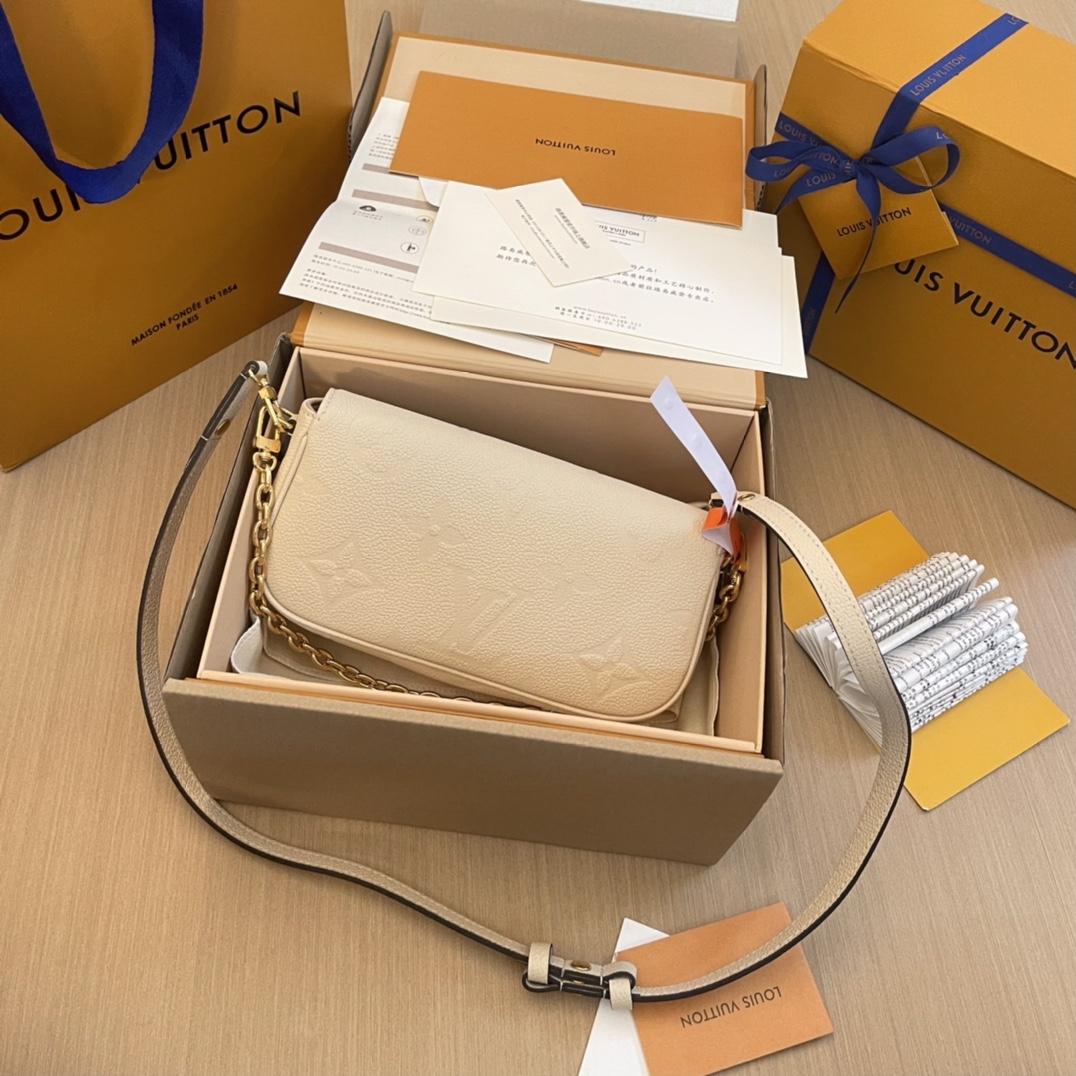 Louis Vuitton Wallet On Chain Ivy (23.5x12x4.3cm)  M82210 - DopestKickz