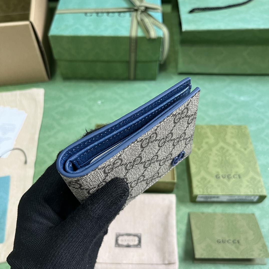 Gucci Wallet With GG Detail - DopestKickz